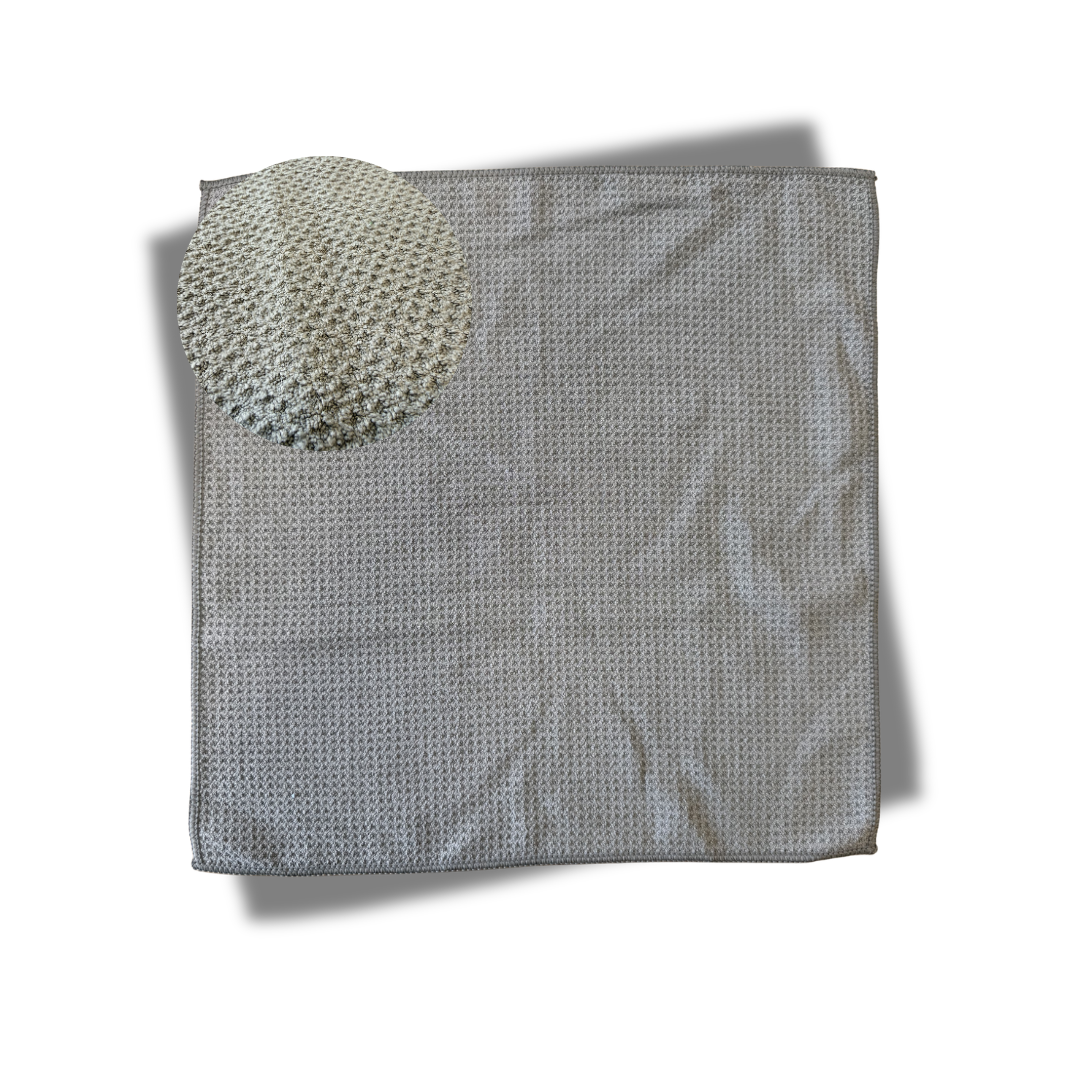 Glasdoek Wafelstructuur – 40 × 40 cm | 400 GSM