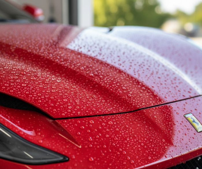 Ultra hydrofobisch beading effect dankzij graphene coating technologie